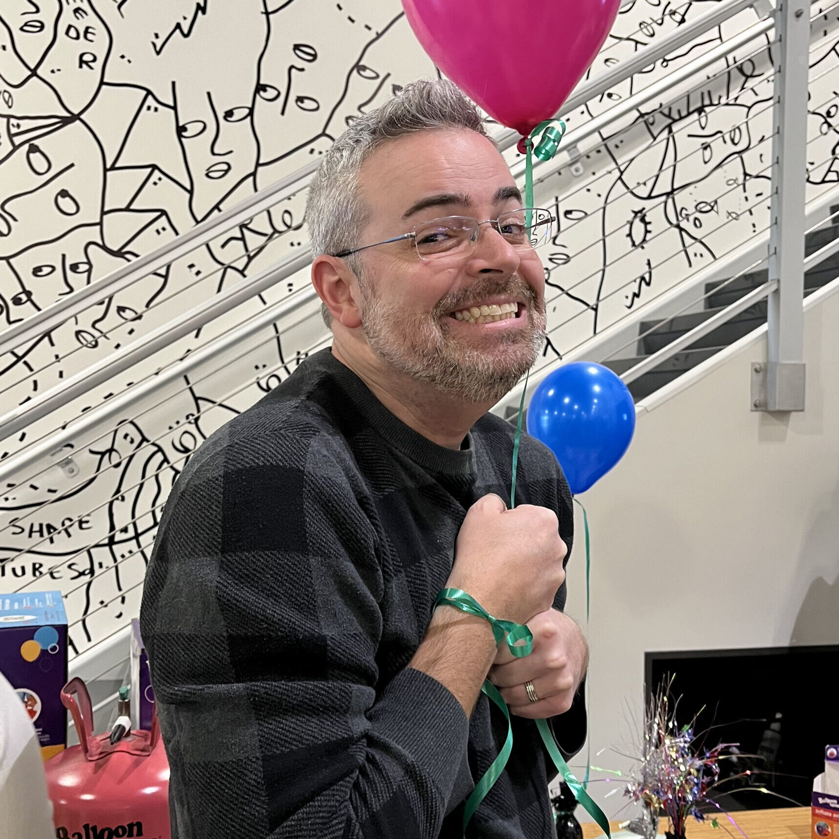 Team member celebrating