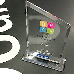 Best Places to Work Finalist 2016: Oodle