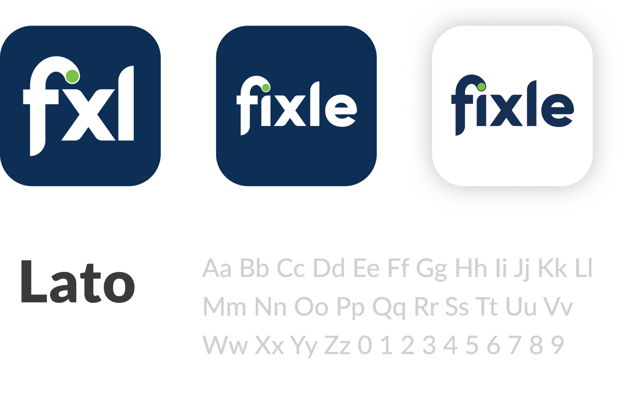 Fixle brand identity