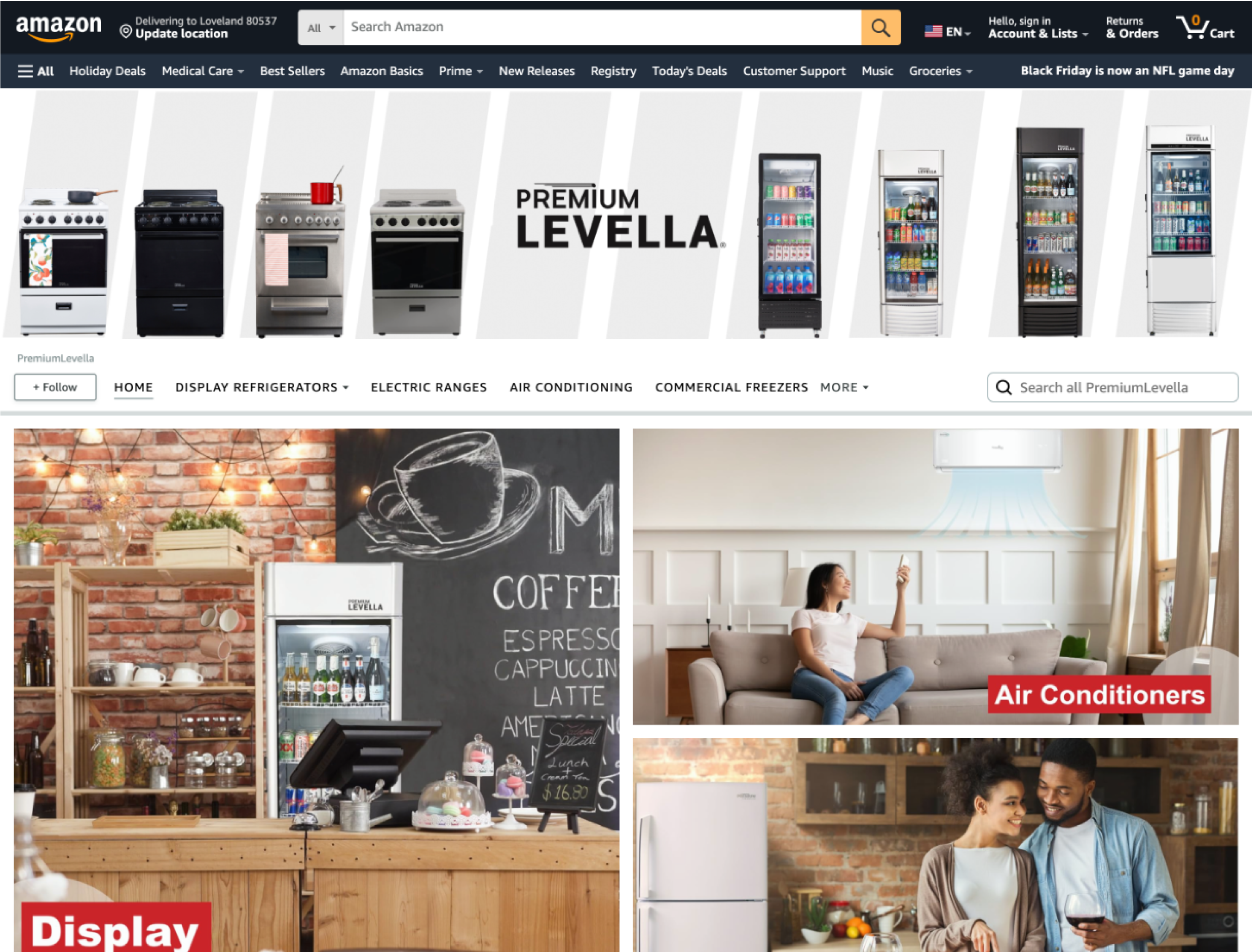 Premium Levella Amazon campaign strategy